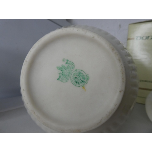 267 - An assortment of various ceramics to include Belleek Pottery & more.