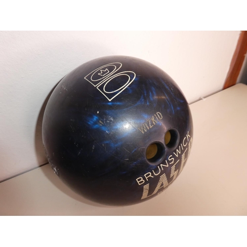 306 - A Brunswick bowling ball.