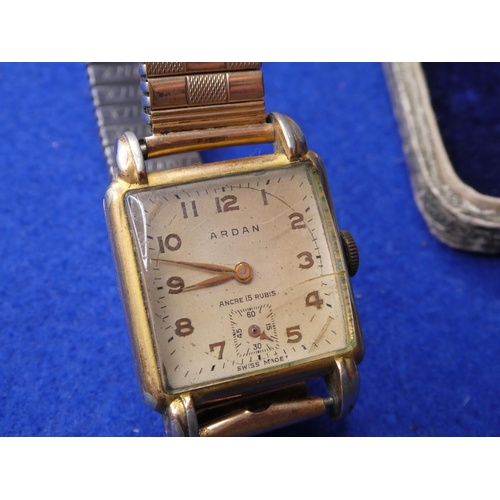 75 - A vintage Gents Ardan wristwatch.