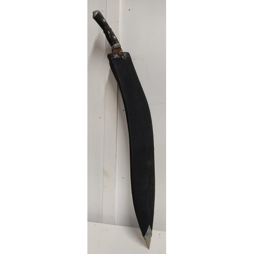 78 - A kukri knife measuring 67cm.