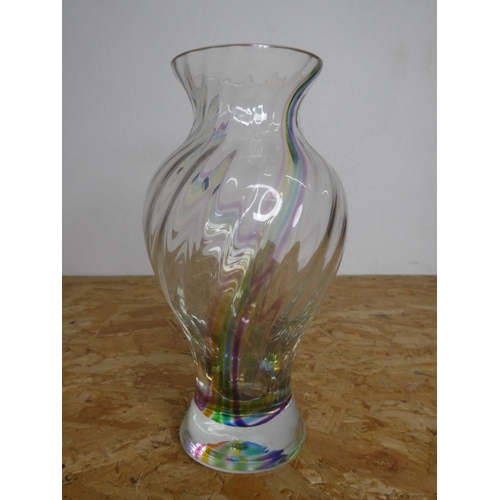 17 - A Caithness Glass vase.