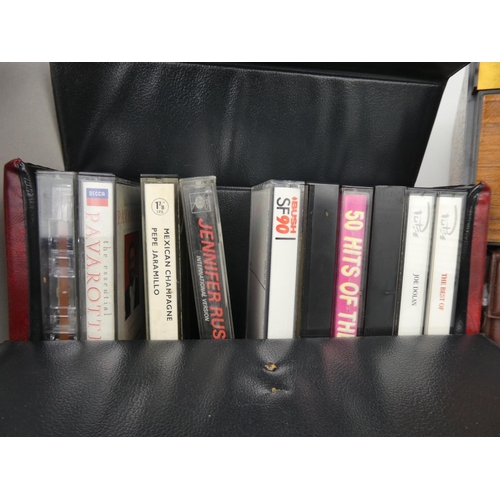 622 - An assortment of various cassette tapes.