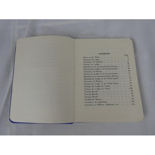 102 - A book compiled for the use of Gilbert Greenall Lodge no. 1250.