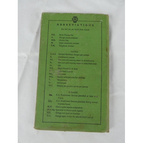 107 - A vintage AA members handbook Ireland 1951 - 1952,