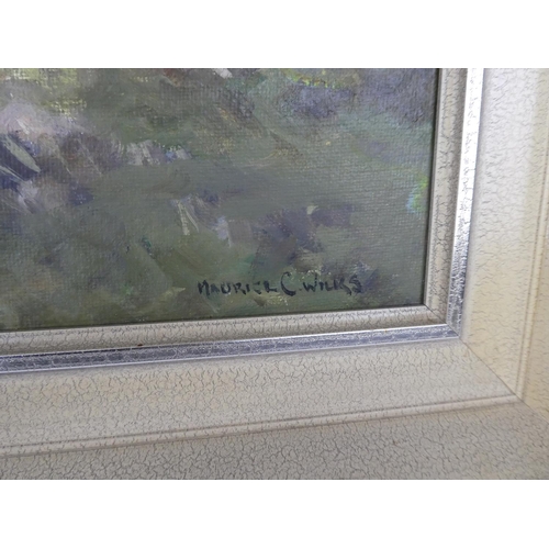 113 - A stunning original framed oil on canvas painting 'Western Landscape near Roundstone, Co Galway' by ... 