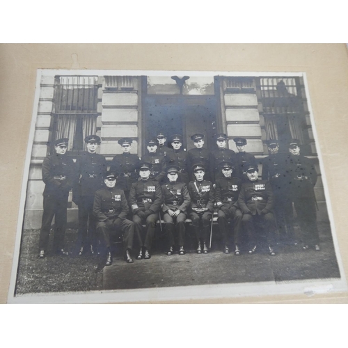 78 - An RUC photograph along with a Special Constabulary registration card dated 11 June 1921.