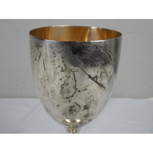 85 - A stunning antique Sterling Silver presentation cup with local interest, 'Coleraine Farming Society'... 