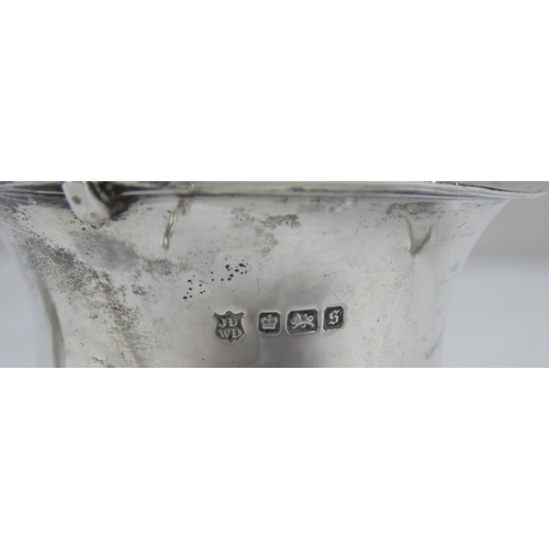 87 - A small silver presentation cup dated 3 April 1915 (a/f).