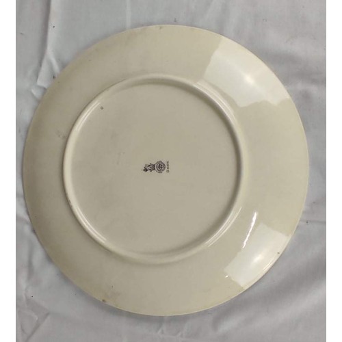 68 - A Royal Doulton cabinet plate, 'Dr. Johnson at the Cheshire cheese'.