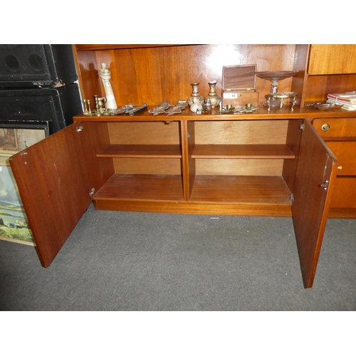 1 - A vintage/ Mid Century McIntosh display unit/ sideboard.