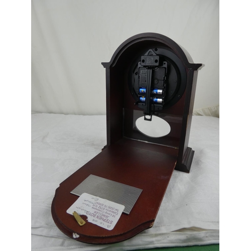 81 - A Hermle quartz clock.
