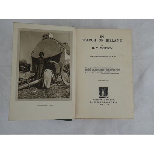 87 - A 1931 fourth edition copy of 'In Search of Ireland' by H V Morton.