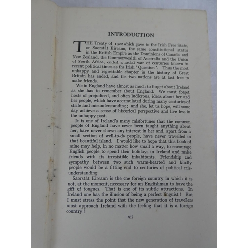 87 - A 1931 fourth edition copy of 'In Search of Ireland' by H V Morton.