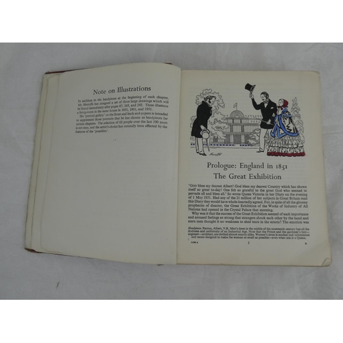 91 - A book titled 'A Portrait of Britain 1851 - 1951' by Lindsay & Washington.