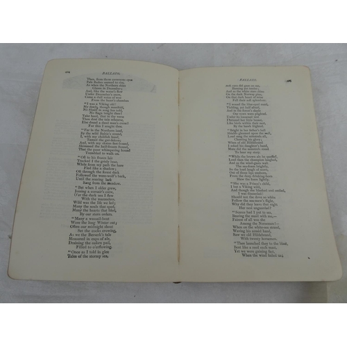 92 - An antique copy of 'The Poetical works of Henry Wadsworth Longfellow', edited by Rosseti.