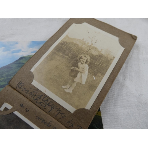 143 - An antique/ vintage photograph album of Limavady interest.