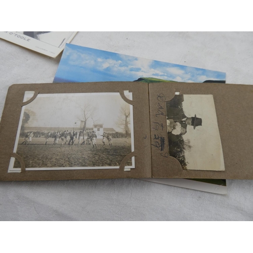 143 - An antique/ vintage photograph album of Limavady interest.