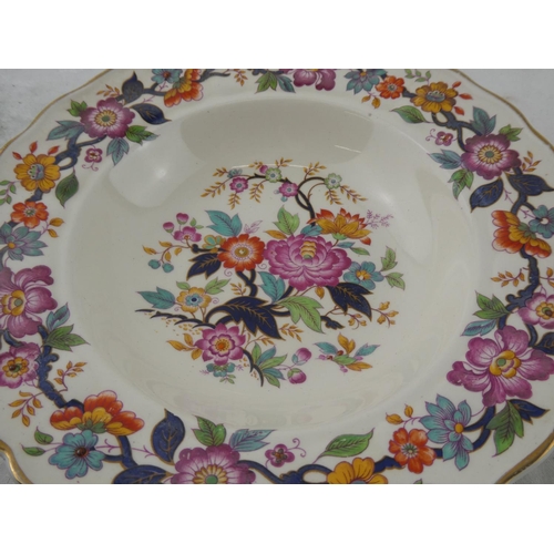 177 - A pairof  Marborough 'Royal Petal' soup bowls.