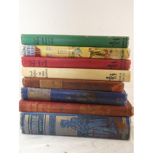 185 - A collection of four Enid Blyton children's books and more.