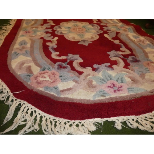 220 - A decorative rug.