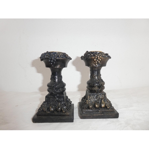 256 - A pair of candlesticks.