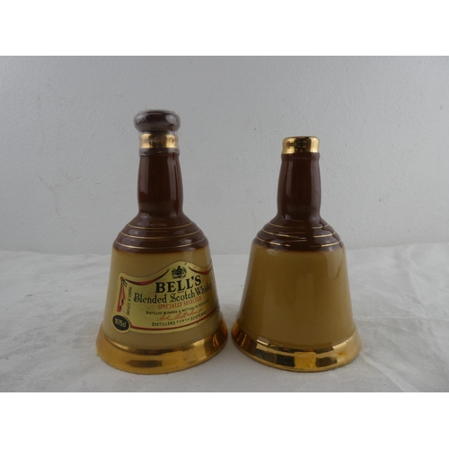 258 - Two Wade Bell's Scotch Whiskey decanters.