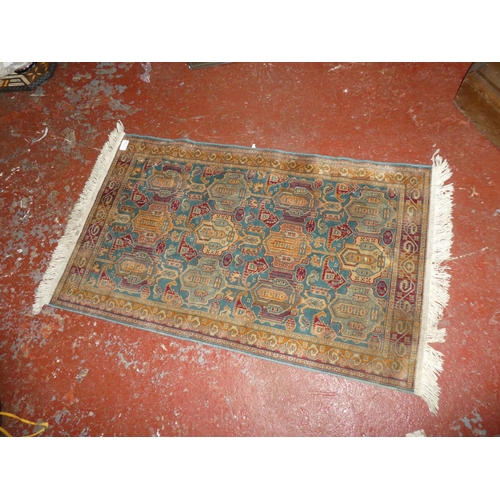 276 - A decorative rug.