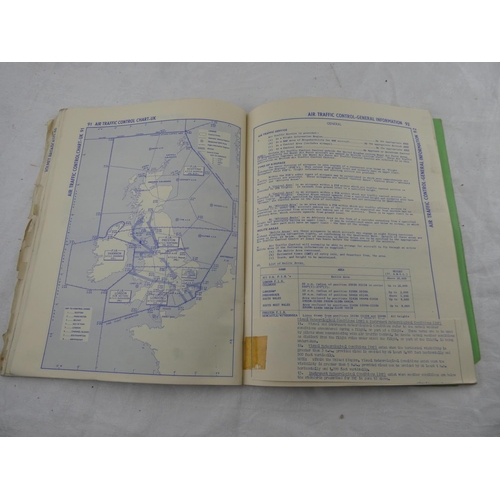 293 - A 1950's Royal Air Force Supplementary Flight Information Document and a Student Pilot's and Private... 