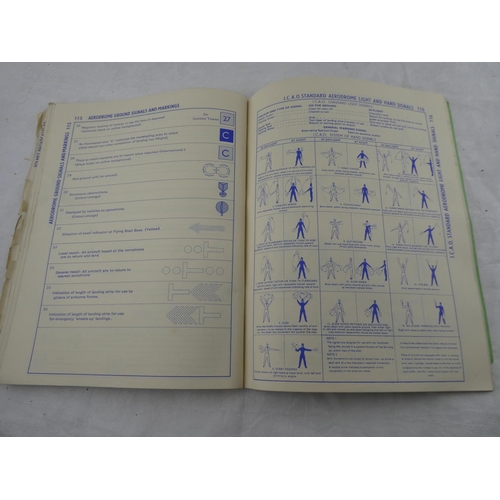 293 - A 1950's Royal Air Force Supplementary Flight Information Document and a Student Pilot's and Private... 