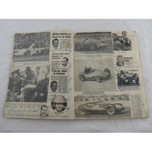 99 - An interesting scrapbook on Stirling Moss.