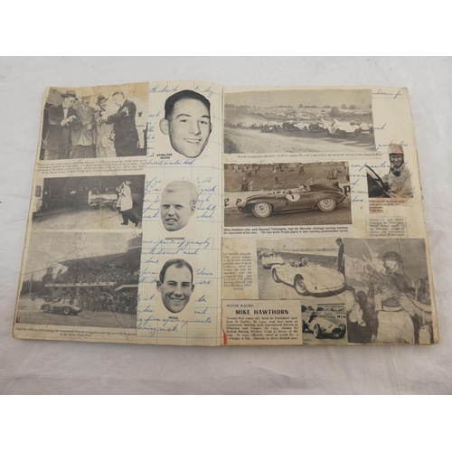 99 - An interesting scrapbook on Stirling Moss.