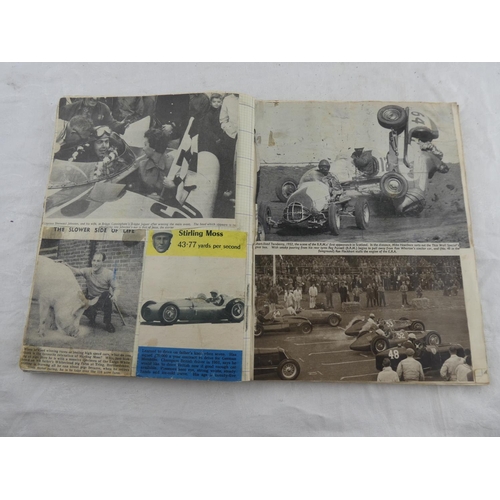 99 - An interesting scrapbook on Stirling Moss.