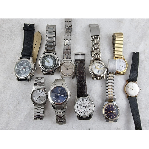 87 - A collection of watches to include Casio, Seiko & more.