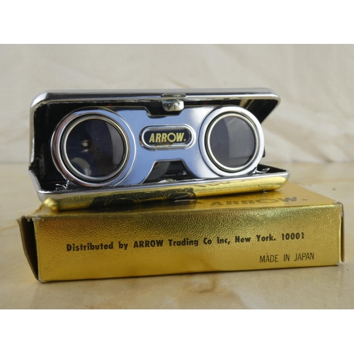 140 - A boxed pair of Arrow Opera Glasses.