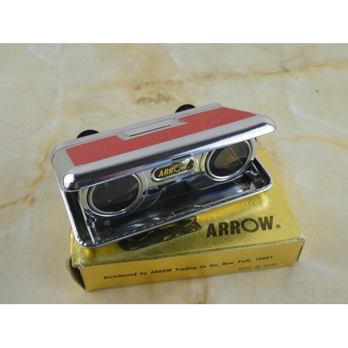 140 - A boxed pair of Arrow Opera Glasses.