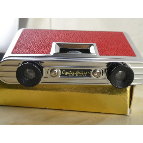 140 - A boxed pair of Arrow Opera Glasses.