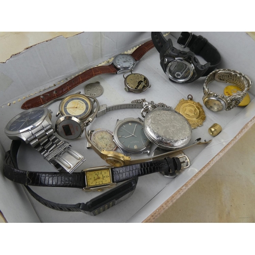 175 - An assortment of various watches etc.