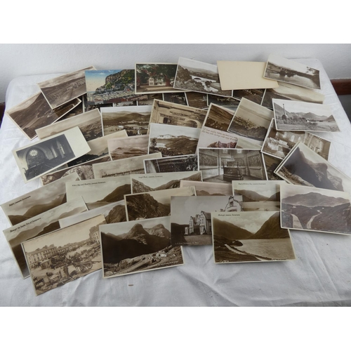 118 - A collection of Irish and Scottish postcards etc.