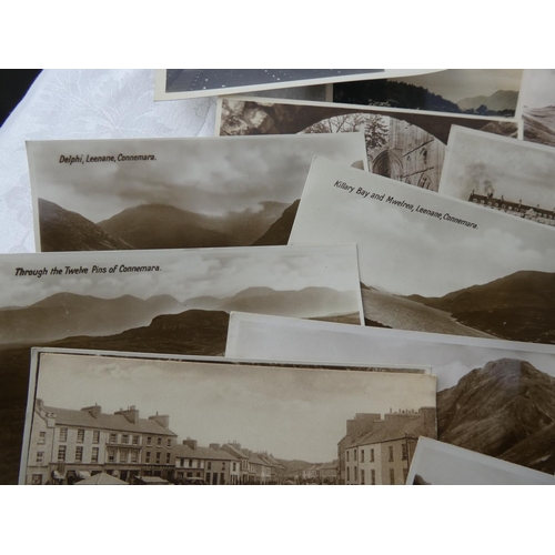 118 - A collection of Irish and Scottish postcards etc.