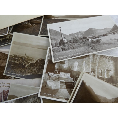 118 - A collection of Irish and Scottish postcards etc.