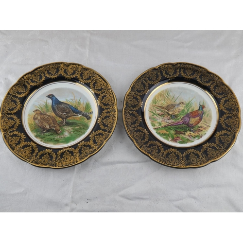 67 - A set of two Arklow pottery wall plates.