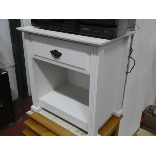 78 - A modern bedside table.