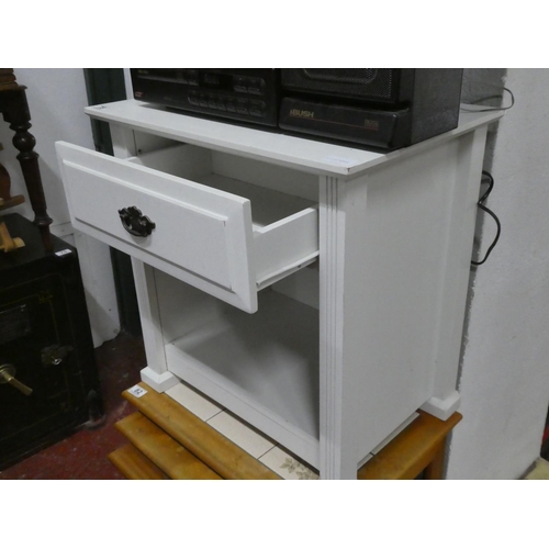 78 - A modern bedside table.