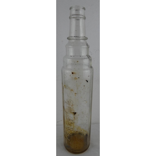94 - A vintage Essolube glass bottle.