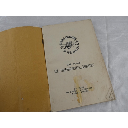 99 - A vintage 'Tool's brochure produced by Kennedy & Morrison Ltd, 12 Library Street, Belfast.