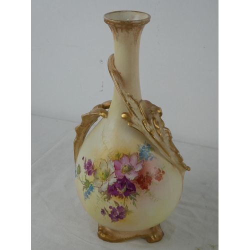 29 - A stunning antique Royal Bonn, Germany ceramic vase, measuring 30cm tall.