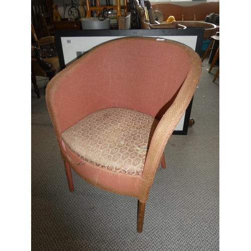 465 - A vintage Lloyd loom chair.