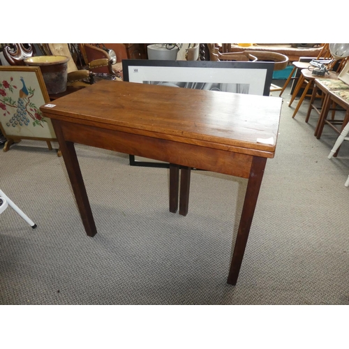 472 - A Georgian turnover leaf table.