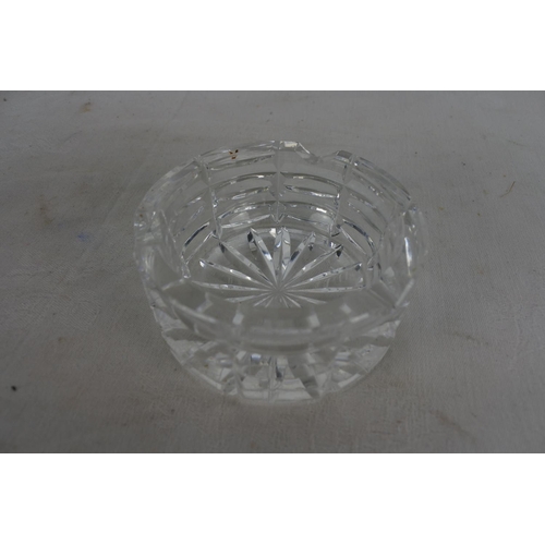 539 - A Waterford Crystal glass dish.