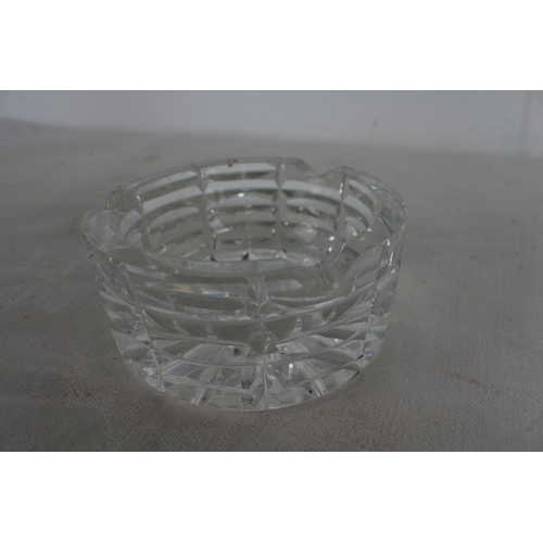 540 - A Waterford Crystal ashtray.